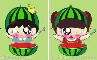 吃瓜情侣图片,吃瓜情侣的甜蜜日常